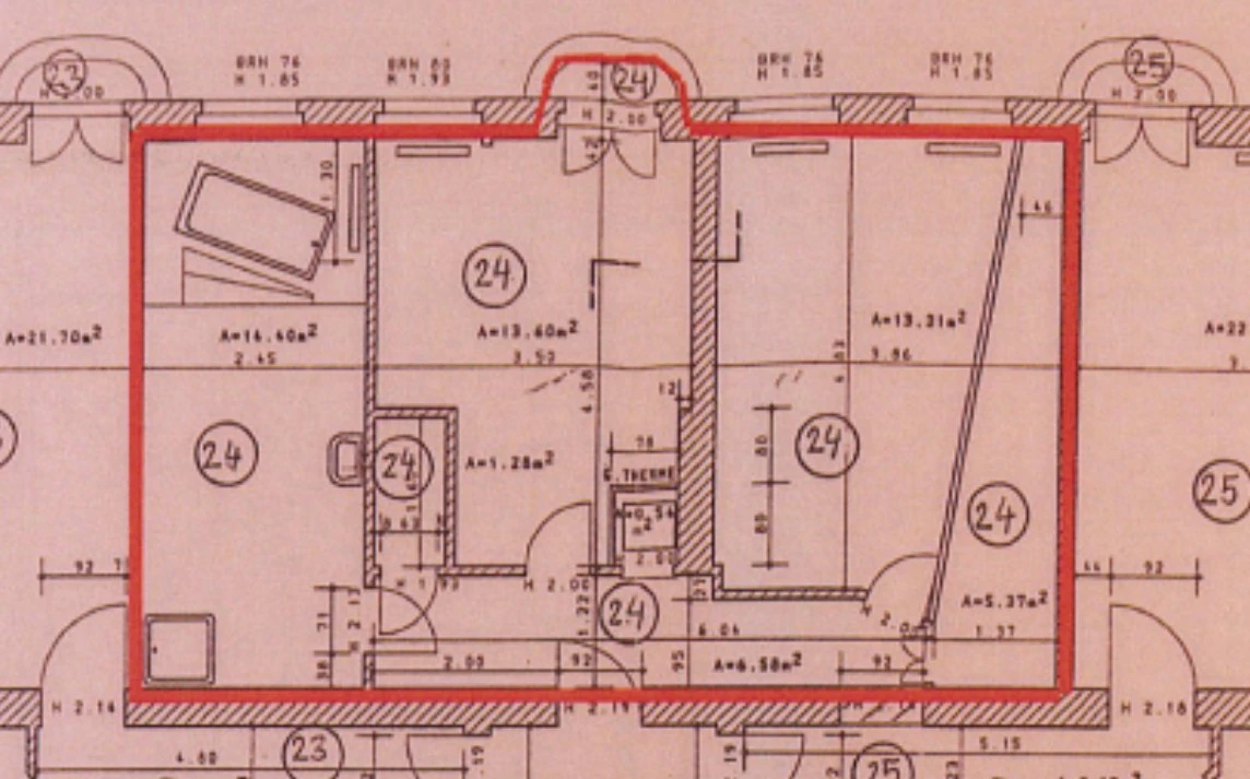 LDP Group client case Berlin: floor plan before the conversion