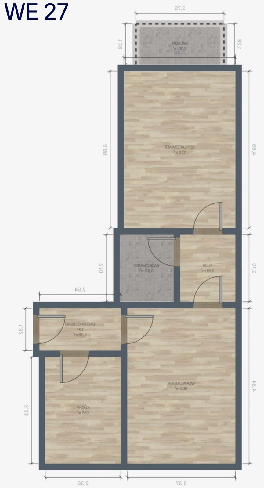 LDP Group client case Nuremberg: floor plan after the modernisation