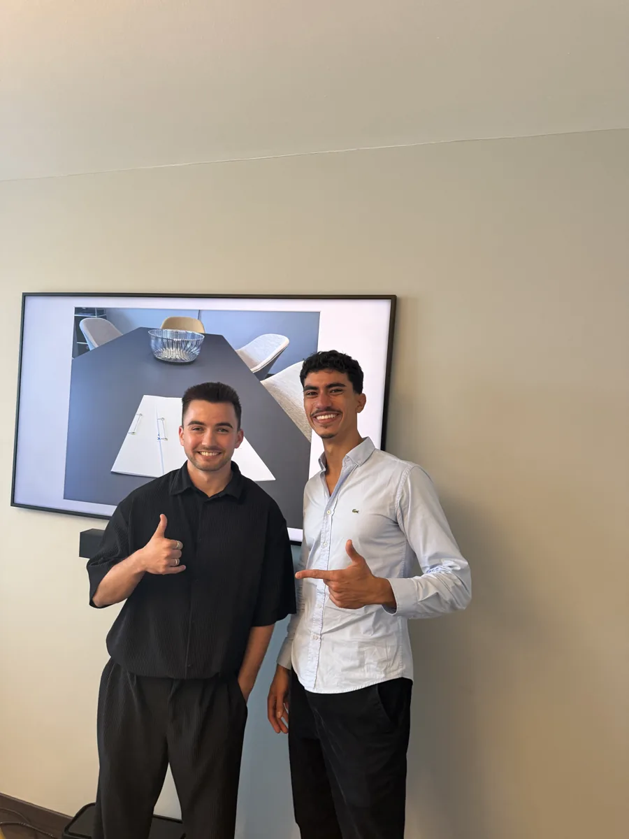 LDP client and consultant celebrating the completed purchase